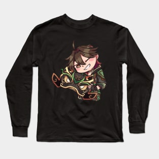 Gaming chibi Long Sleeve T-Shirt